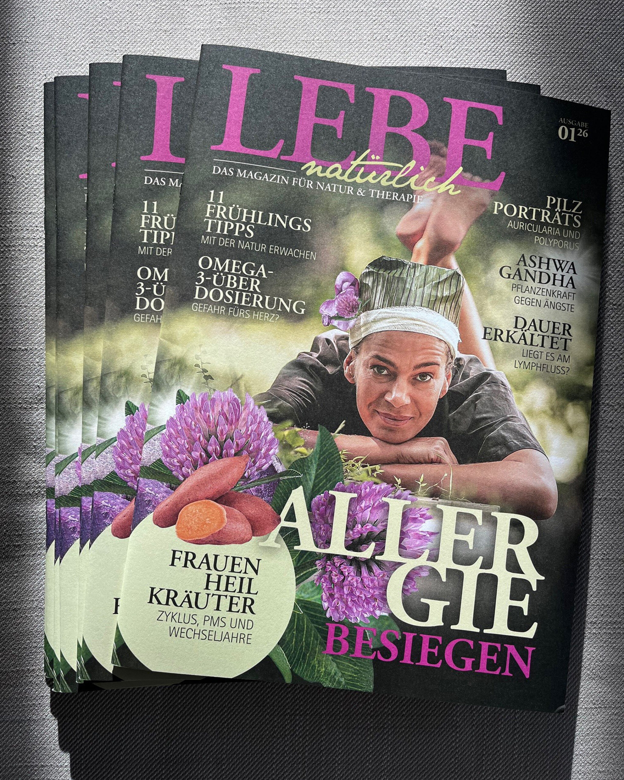 LEBENatürlich Magazin Ausgaben 01/2026 vom Netzwerk: Gesundheit, natur & therapie